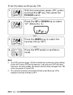 Preview for 26 page of Kenwood UBZ-LH68 Instruction Manual