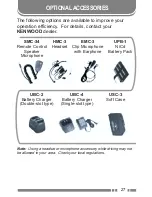 Preview for 33 page of Kenwood UBZ-LH68 Instruction Manual