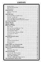 Preview for 2 page of Kenwood UBZ-LJ8 Instruction Manual