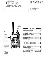 Kenwood UBZ-LJ8 Service Manual preview