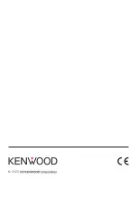 Предварительный просмотр 20 страницы Kenwood UBZ-LJ9SETE Instruction Manual