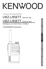 Предварительный просмотр 41 страницы Kenwood UBZ-LJ9SETE Instruction Manual