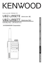 Предварительный просмотр 81 страницы Kenwood UBZ-LJ9SETE Instruction Manual