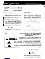 Preview for 2 page of Kenwood UD-405 Instruction Manual