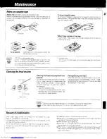 Preview for 33 page of Kenwood UD-413 Instruction Manual