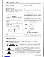 Preview for 3 page of Kenwood UD-700 Instruction Manual