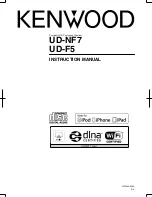 Предварительный просмотр 1 страницы Kenwood UD-F5 Instrution Manual