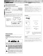 Предварительный просмотр 2 страницы Kenwood VR-209 Instruction Manual