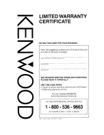 Preview for 56 page of Kenwood VR-7070A Instruction Manual