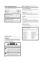Preview for 2 page of Kenwood VR-716 Instruction Manual