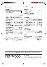 Preview for 44 page of Kenwood VR-8060 Instruction Manual