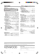 Предварительный просмотр 48 страницы Kenwood VR-8070 Instruction Manual