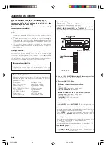 Предварительный просмотр 8 страницы Kenwood VR9070 - THX-Certified Home Theater Receiver Instruction Manual