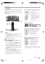 Предварительный просмотр 33 страницы Kenwood VR9070 - THX-Certified Home Theater Receiver Instruction Manual