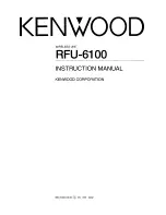 Предварительный просмотр 52 страницы Kenwood VRS-6100 Instruction Manual