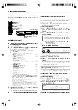 Preview for 36 page of Kenwood VRS-7200 - AV Receiver Instruction Manual