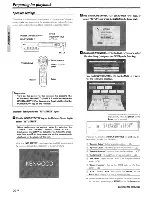 Предварительный просмотр 20 страницы Kenwood VRS-N8100 - AV / Digital Multimedia Receiver Instruction Manual