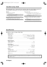 Preview for 20 page of Kenwood VZ-5000 Instruction Manual