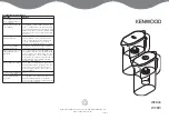 Preview for 2 page of Kenwood WF900 Quick Start Manual