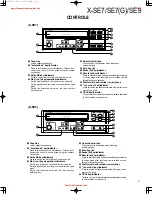 Предварительный просмотр 3 страницы Kenwood X-SE7 Service Manual