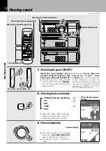 Предварительный просмотр 22 страницы Kenwood X-VH7 Instruction Manual