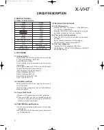 Preview for 5 page of Kenwood X-VH7 Service Manual