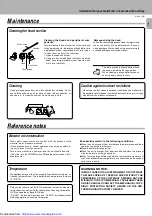 Preview for 7 page of Kenwood X-W320 Instruction Manual