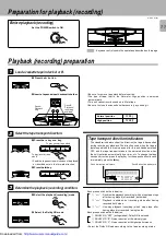 Preview for 11 page of Kenwood X-W320 Instruction Manual