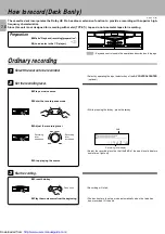 Preview for 16 page of Kenwood X-W320 Instruction Manual