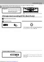 Preview for 20 page of Kenwood X-W320 Instruction Manual