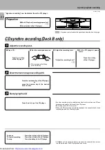 Preview for 22 page of Kenwood X-W320 Instruction Manual