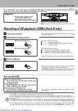 Preview for 23 page of Kenwood X-W320 Instruction Manual