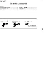 Предварительный просмотр 2 страницы Kenwood X-W320 Service Manual