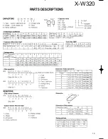 Предварительный просмотр 16 страницы Kenwood X-W320 Service Manual