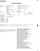 Предварительный просмотр 17 страницы Kenwood X-W320 Service Manual