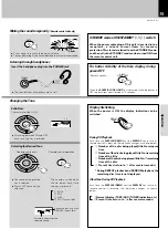 Предварительный просмотр 15 страницы Kenwood XD-251 Instruction Manual