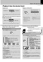 Предварительный просмотр 17 страницы Kenwood XD-251 Instruction Manual