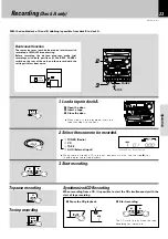 Предварительный просмотр 23 страницы Kenwood XD-251 Instruction Manual