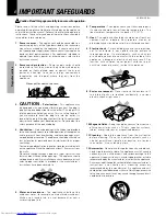 Предварительный просмотр 4 страницы Kenwood XD-402 Instruction Manual