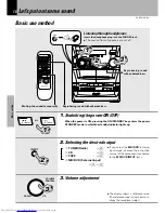 Предварительный просмотр 18 страницы Kenwood XD-402 Instruction Manual