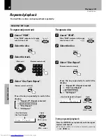 Предварительный просмотр 34 страницы Kenwood XD-402 Instruction Manual