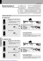 Предварительный просмотр 32 страницы Kenwood XD-500 Instruction Manual