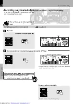 Предварительный просмотр 42 страницы Kenwood XD-500 Instruction Manual