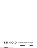 Предварительный просмотр 76 страницы Kenwood XD-6051 Instruction Manual