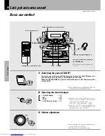 Предварительный просмотр 18 страницы Kenwood XD-951 Instruction Manual