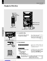 Preview for 22 page of Kenwood XD-9580MD Instruction Manual