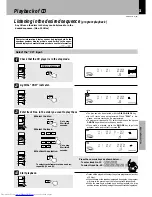 Preview for 31 page of Kenwood XD-9581MD Instruction Manual