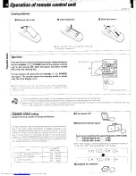 Предварительный просмотр 18 страницы Kenwood XD-A5 Instruction Manual