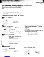 Предварительный просмотр 43 страницы Kenwood XD-A5 Instruction Manual