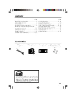 Preview for 3 page of Kenwood XD-A55 Instruction Manual